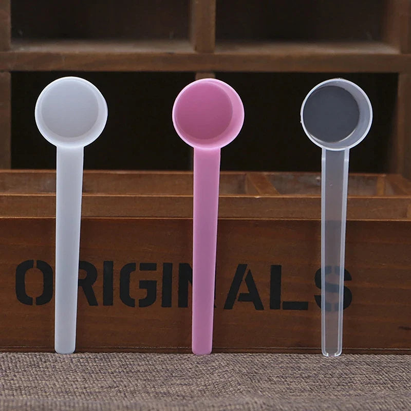 Multifunction Measuring Spoon Set | 4 Pieces Plastic Kitchen Scoops for Coffee and Baking