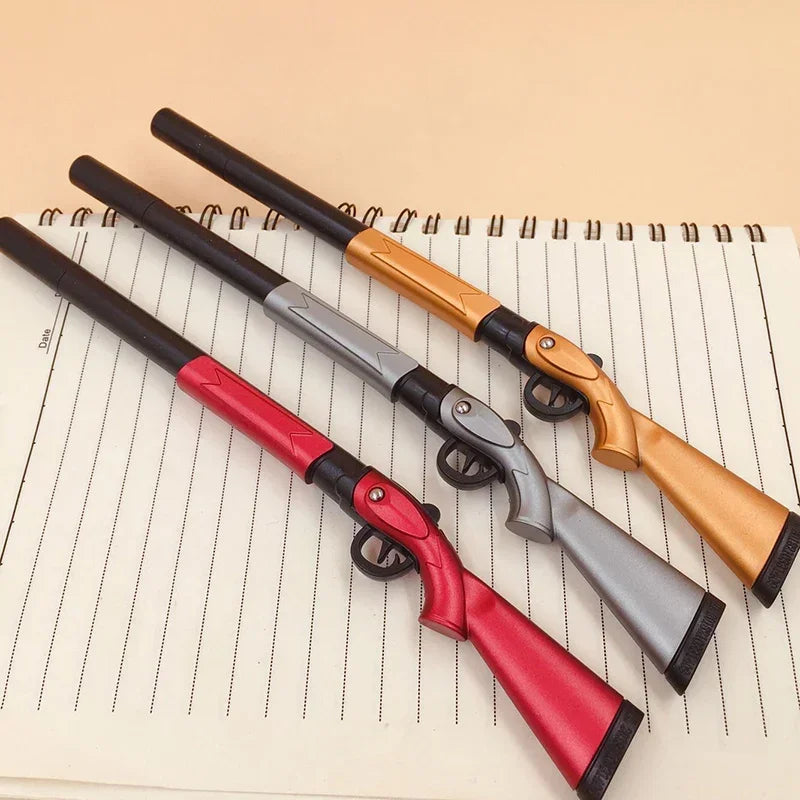 3Pcs Creative Toy Gun Gel Pens | Fun Sci-Fi Writing Set