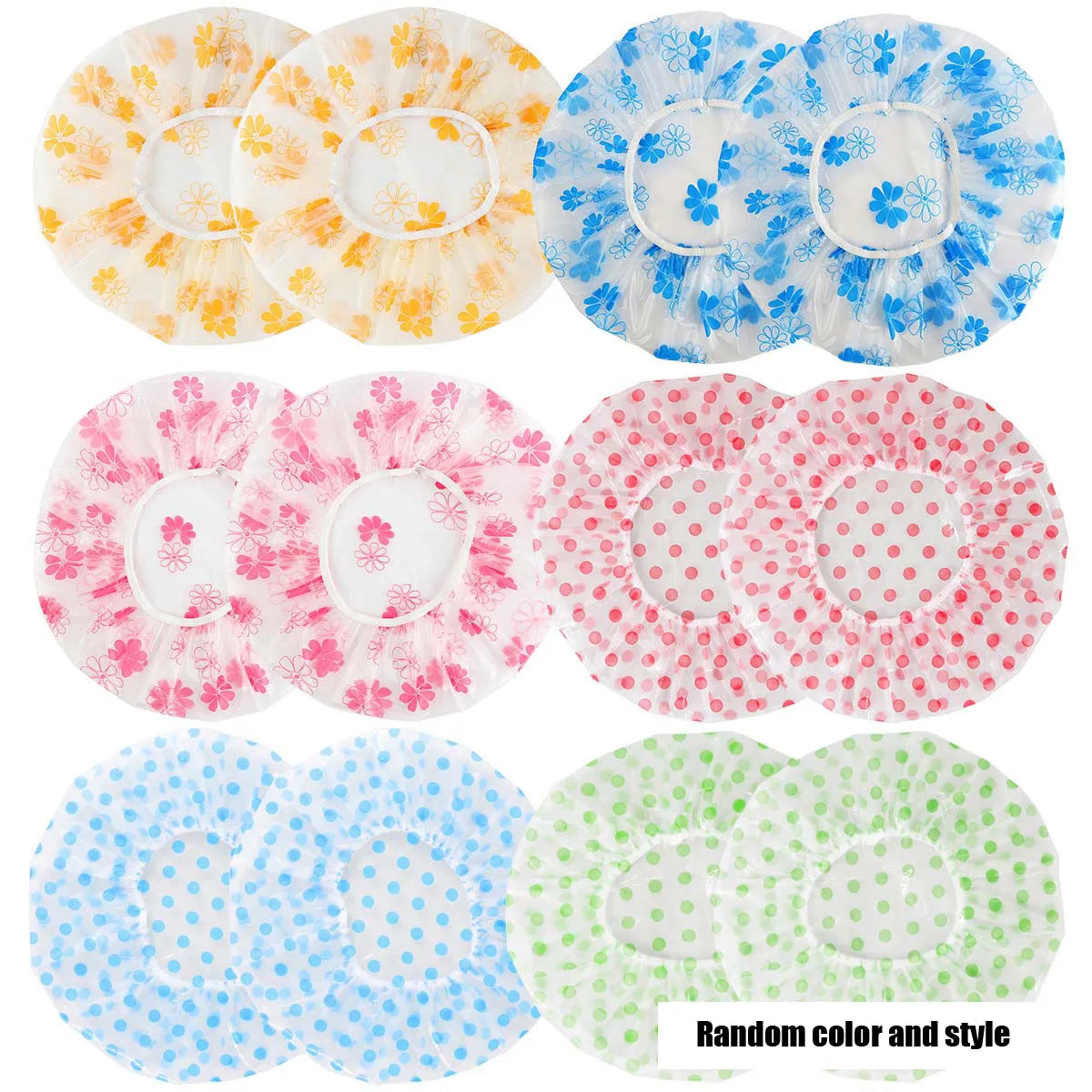 Shower Cap for Long Hair | Waterproof Reusable Hair Cover