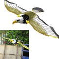 Hanging Eagle Hawk Bird Scarer Deterrent | Garden Pest Protection Decoy