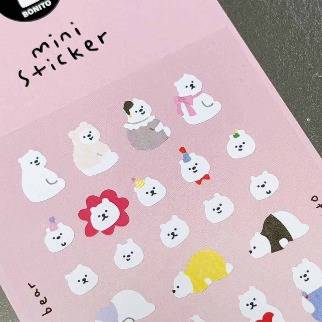 Mini Coffee Cartoon Stickers for Scrapbooking and DIY Journal | Cute Stationery Set