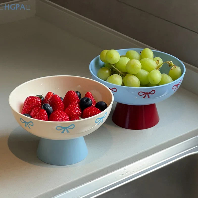 High-End Fruit Drain Tray | Decorative Dried Fruit Plate for Living Room