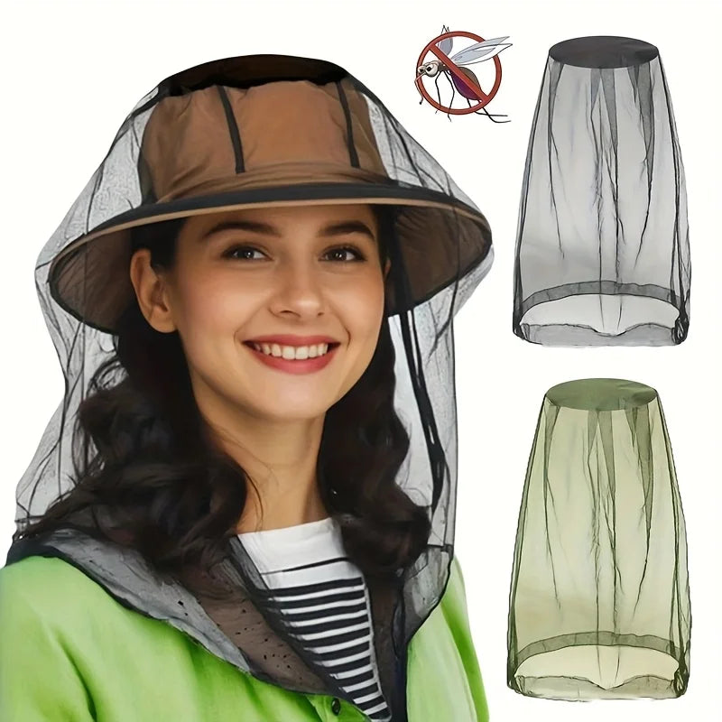 Mosquito Net with Face Mask | Insect Protection for Fishing and Hunting