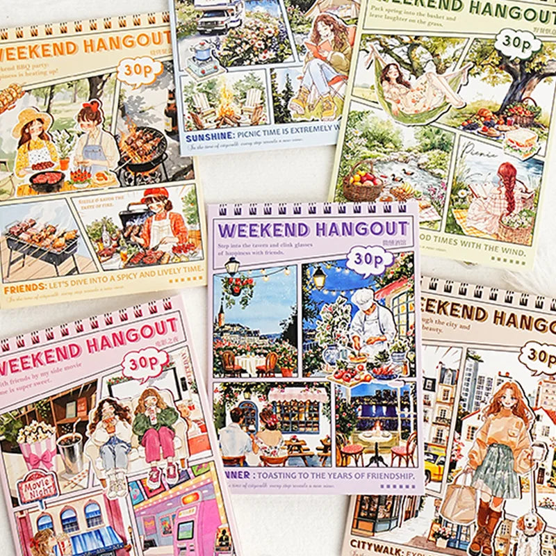 Cartoon PET Sticker Packs for DIY Crafts | 90-Piece Set