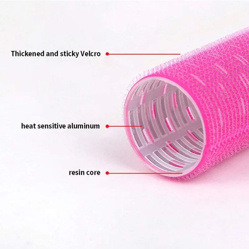 1pc Self-Adhesive Hair Rollers | No-Heat Curlers for Home Styling