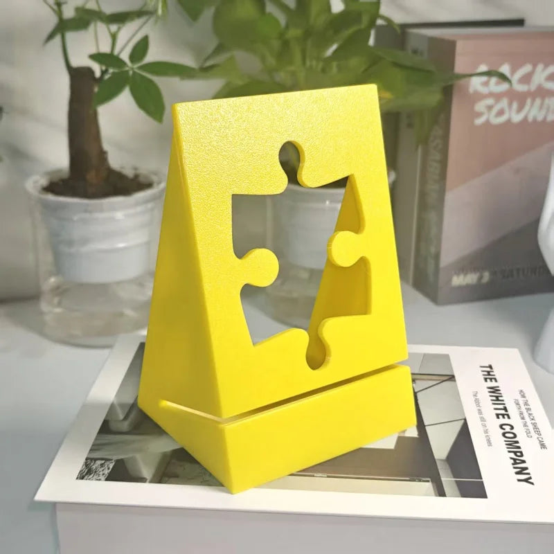 1pc Puzzle Poster Box Cover Display Stand | Durable Plastic Collectible Display