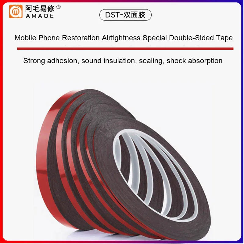Amaoe Double Sided Adhesive Tape | High Temperature Resistant Sealing Tape for Phone and Tablet Repairs
