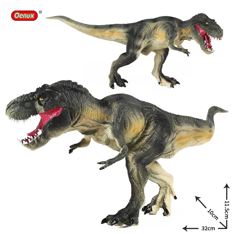 Oenux Dinosaurs World Action Figures | Savage Jurassic Indominus Rex Spinosaurus Triceratops Collection