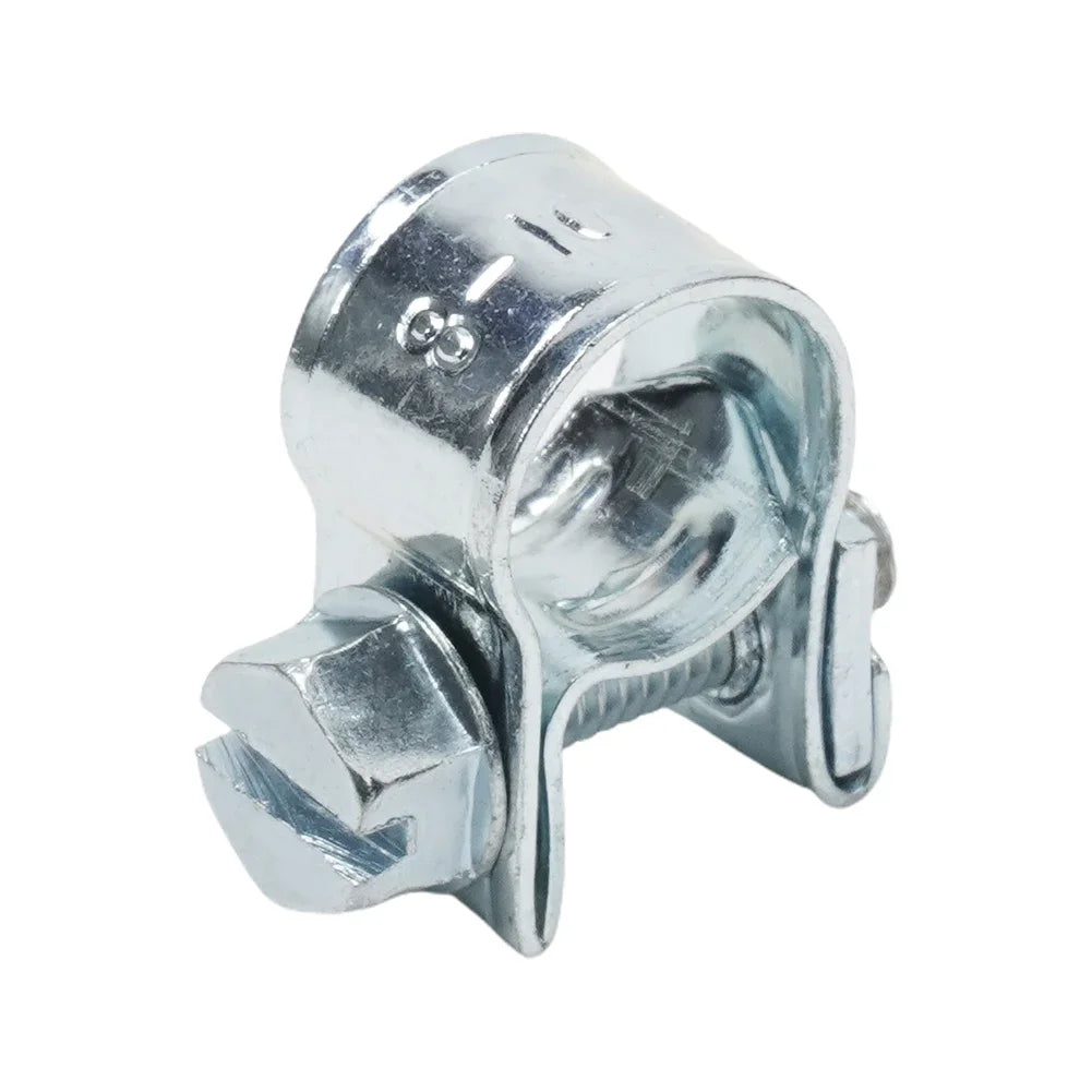 10pcs Stainless Steel Hose Clamp Set | Multipurpose Fuel Line and Water Pipe Clips
