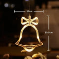 Christmas Window Decor LED Lights | Snowflake Tree Star Deer Sucker Lights for Xmas