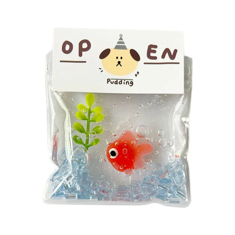 Cute Goldfish Squeeze Toy | Slow Rebound Stress Relief Toy