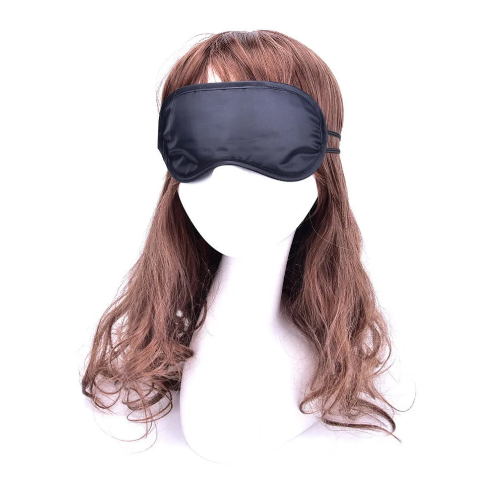 10-Pack Satin Sleep Eye Mask | Light Blocking Travel Blindfold