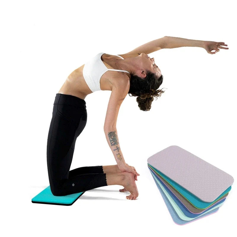 2Pcs Yoga Knee Pad Cushion | Soft TPE Support for Balance and Exercise