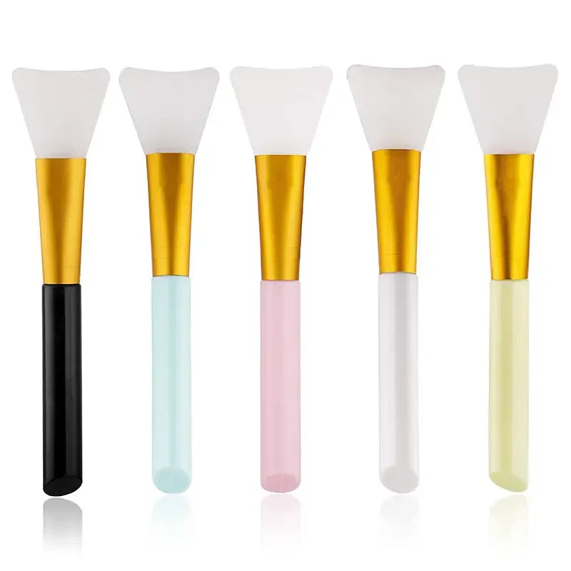 Silicone Facial Mask Brush Set | Mild and Soft Applicator for All Skin Types