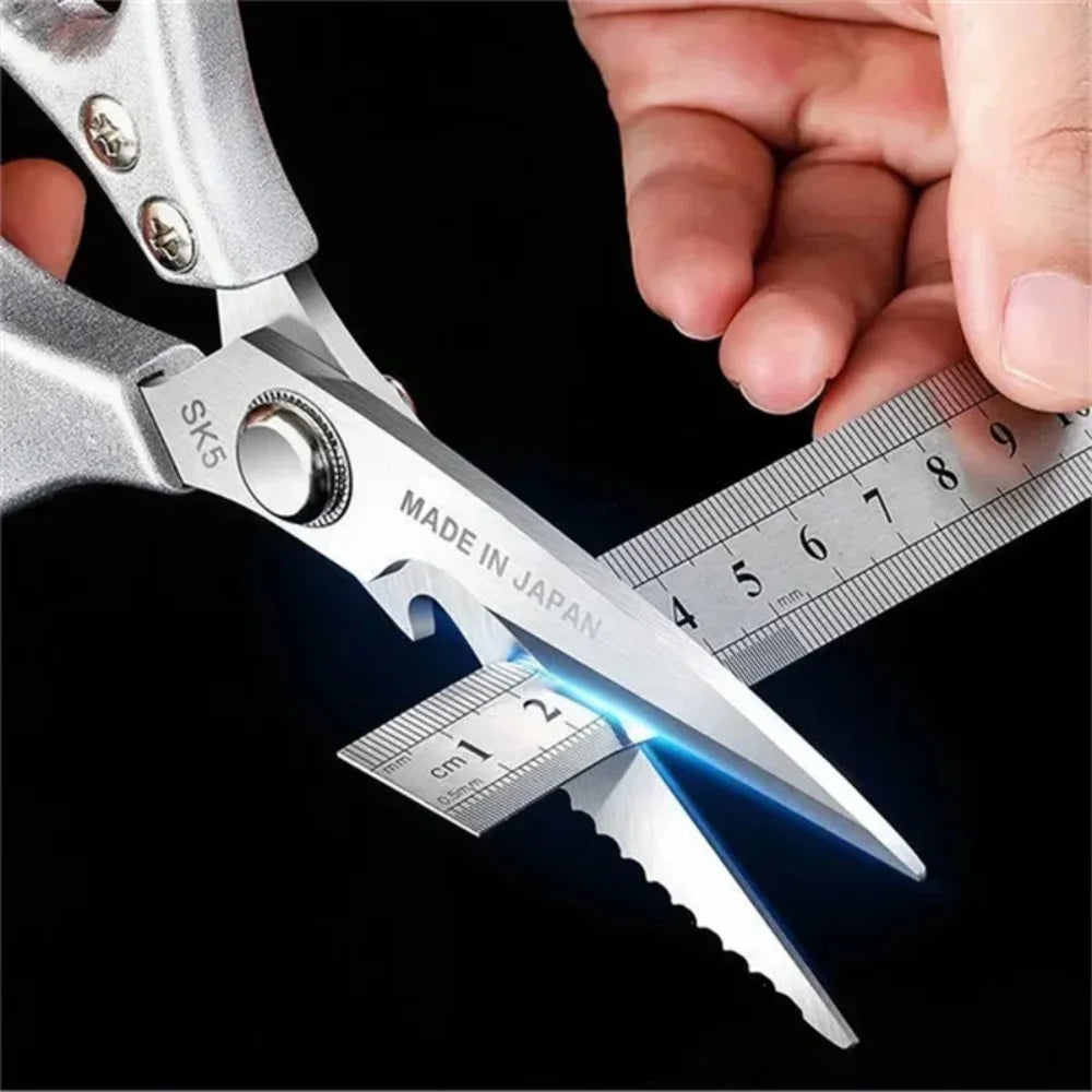 Stainless Steel Kitchen Scissors for Cutting Chicken Bones | Heavy Duty Poultry Shears