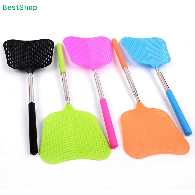 Retractable Fly Swatter | Adjustable Length Pest Control Tool