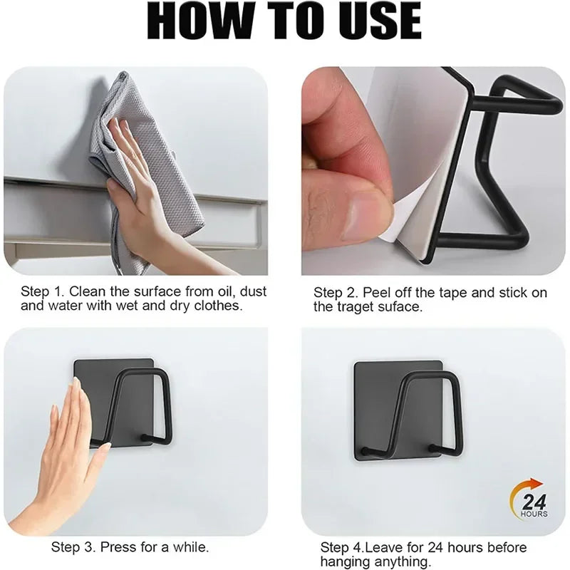 Kitchen Sponge Holder Self Adhesive | Wall Mount Stainless Steel Drying Rack