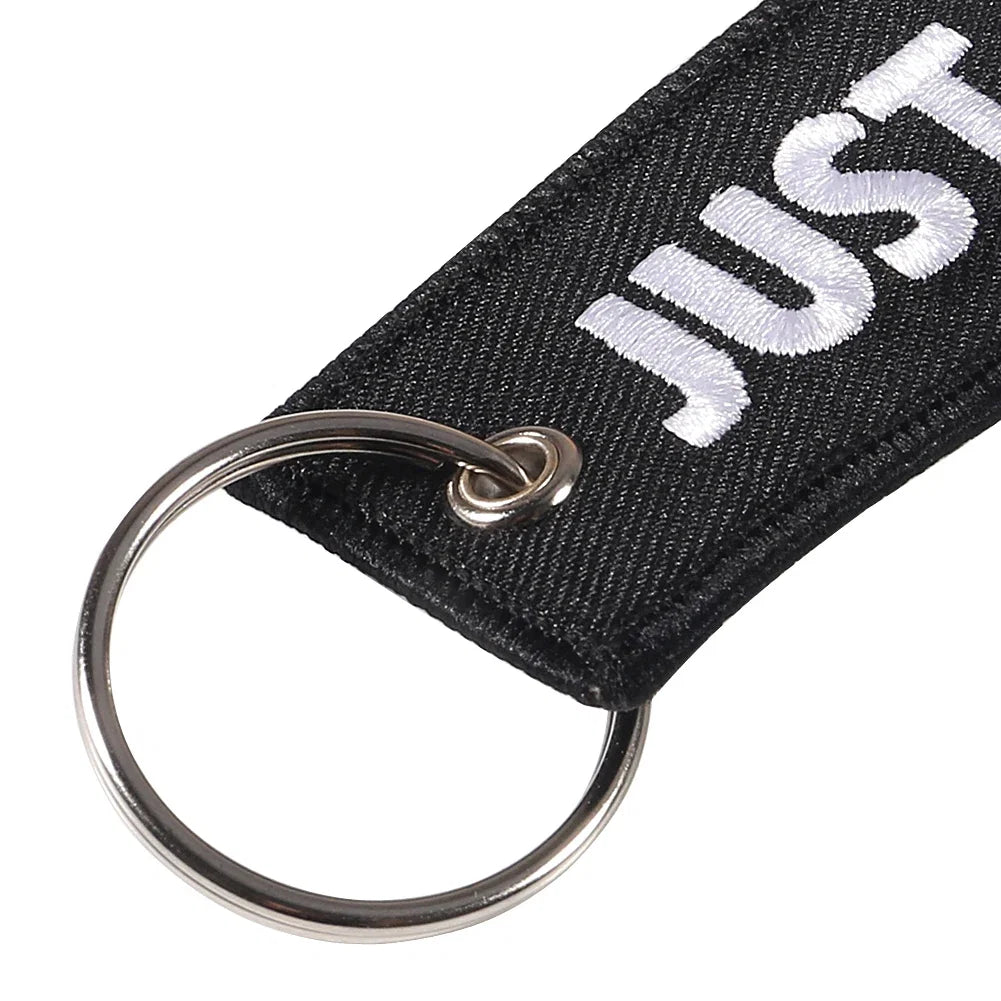 JUST SEND IT Keychains | 5-Pack Luggage Tag and Key Ring Set