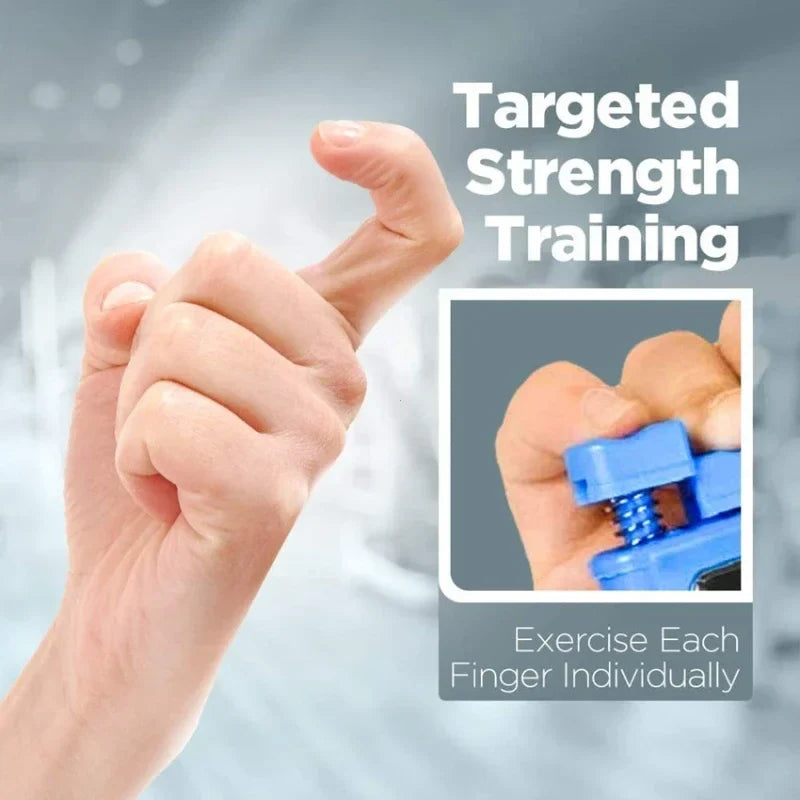 Finger Strengthener Exerciser | Hand Grip Tool for Musicians and Climbers