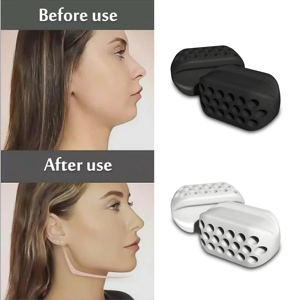 Jaw Exercise Trainer Ball | Silicone Chew Tool for Facial Muscle Training