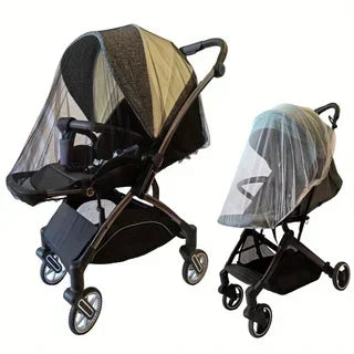 Baby Stroller Mosquito Net with Full Coverage | Sunshade and Windshield Mesh