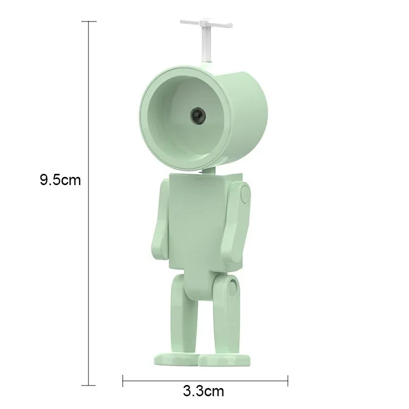 Creative Astronaut Magnetic Night Light | LED Mini Square Robot Book Lamp