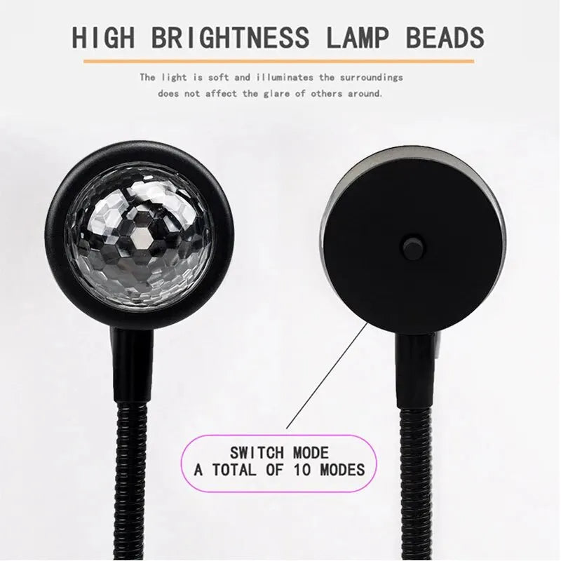 Voice Control Starry Sky Night Light | USB Powered Galaxy Projector