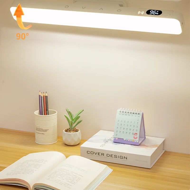 Rechargeable Desk Lamp | Magnetic USB LED Reading Light with Dimming