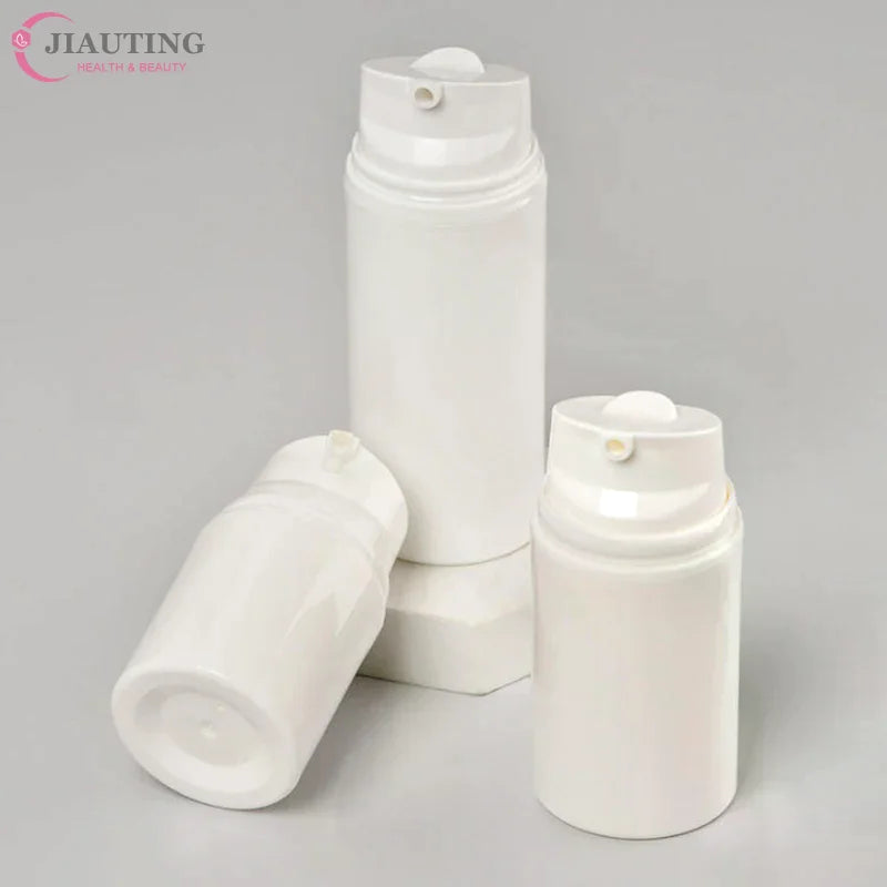 Empty Refillable Vacuum Pump Bottle | Travel Size Lotion Dispenser for Creams and Serums