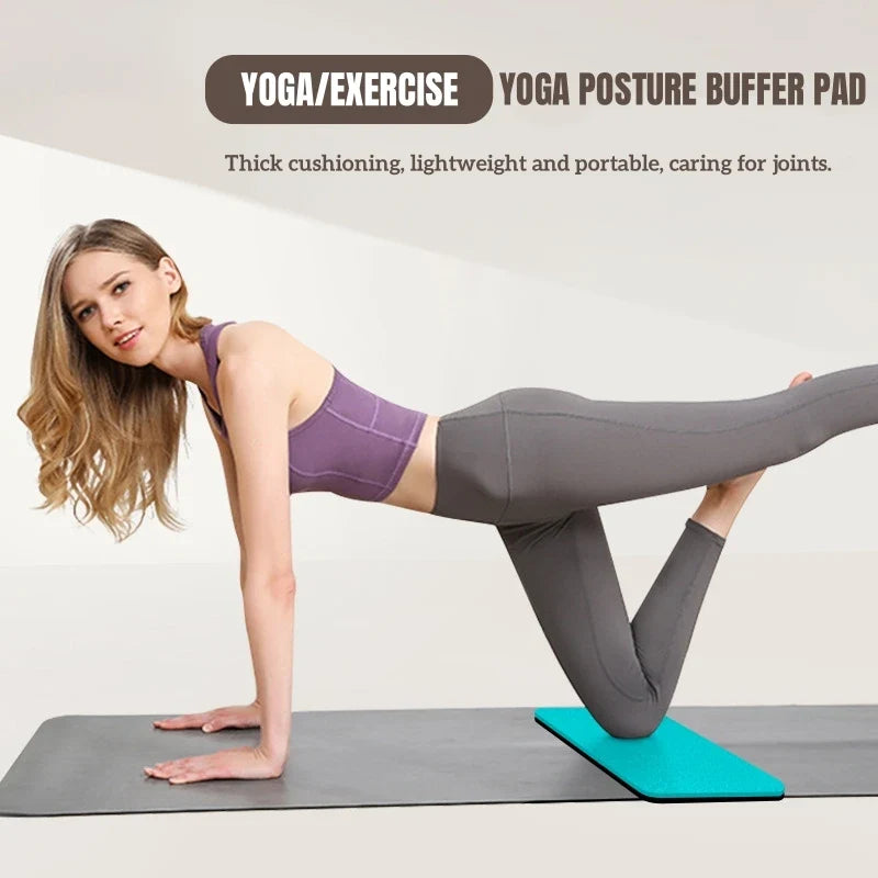 2Pcs Yoga Knee Pad Cushion | Soft TPE Support for Balance and Exercise