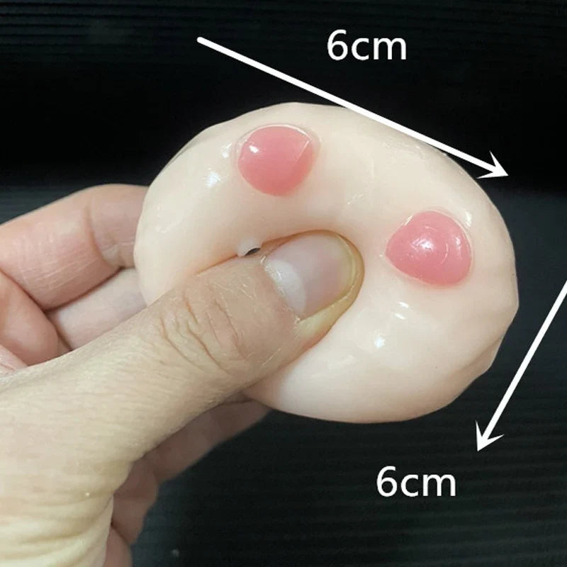 Pink Pig Squishy Sensory Toy | Stress Relief Fidget for Kids and Adults