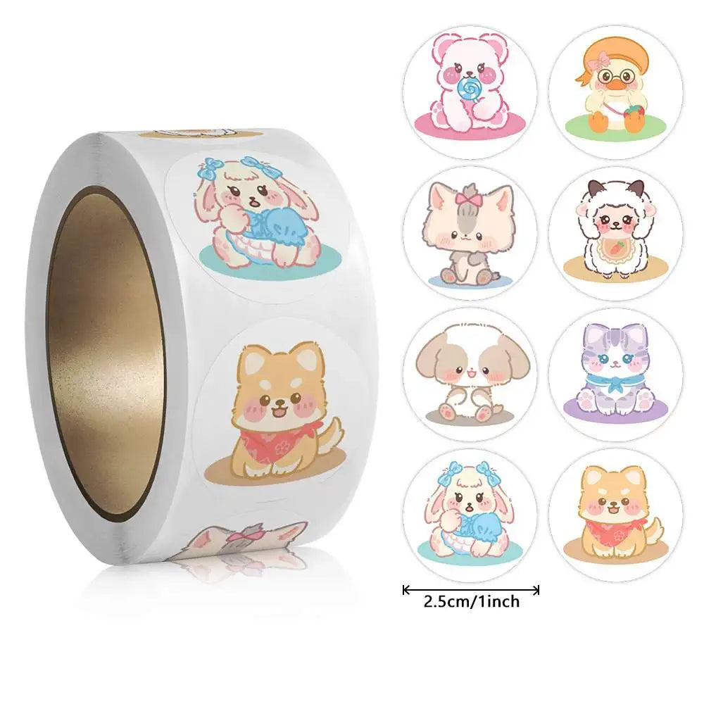 Teacher Reward Stickers for Kids | 100-500pcs Cute Animal Motivational Stickers