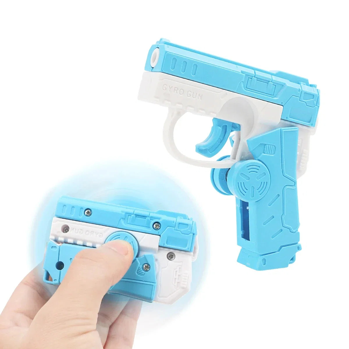Mini Fidget Toy Spinner Pistol | Kids Decompression Sensory Play