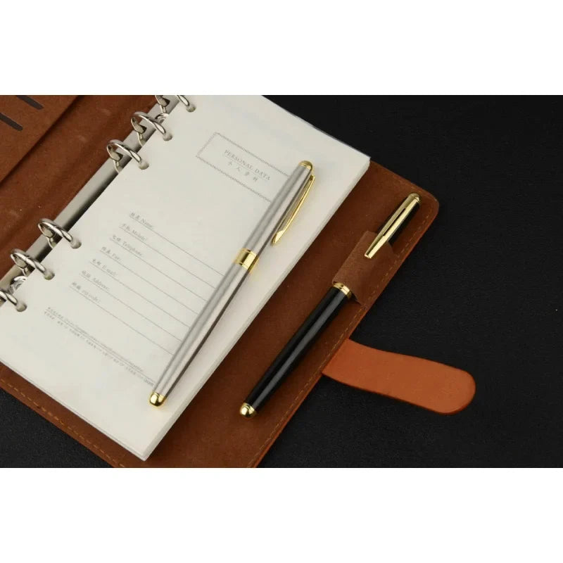 Stainless Steel Ballpoint Pen | Refillable Business Signature Pen