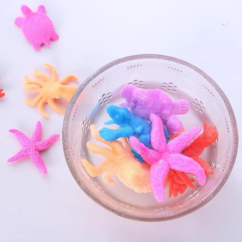 30PCS Water Expanding Sea Creature Toys | Mixed Magic Grow Capsules