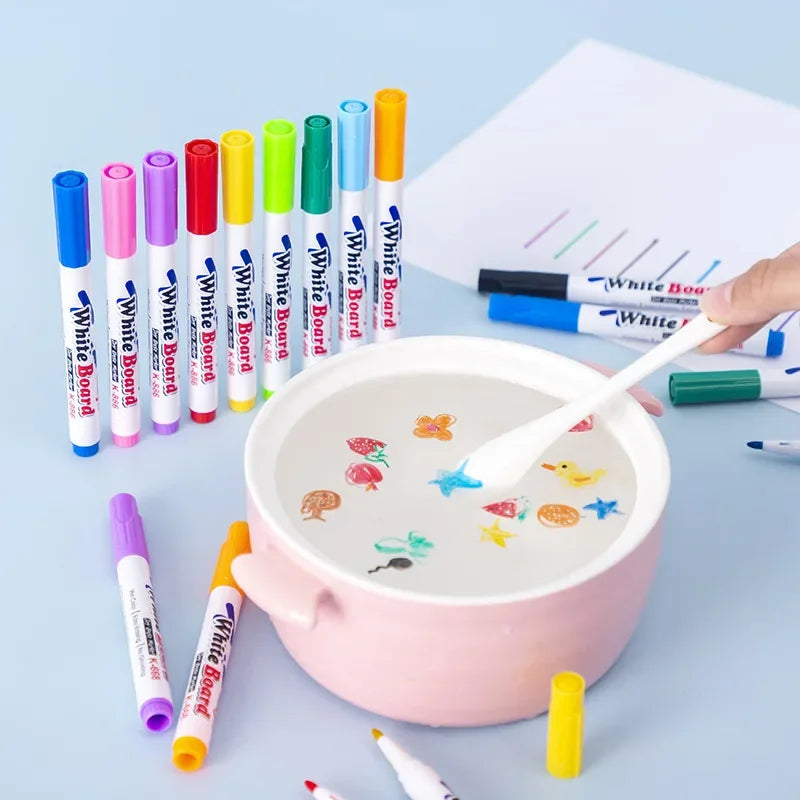 Water Floating Pen Magic Drawing Set | Kids Graffiti Art Kit