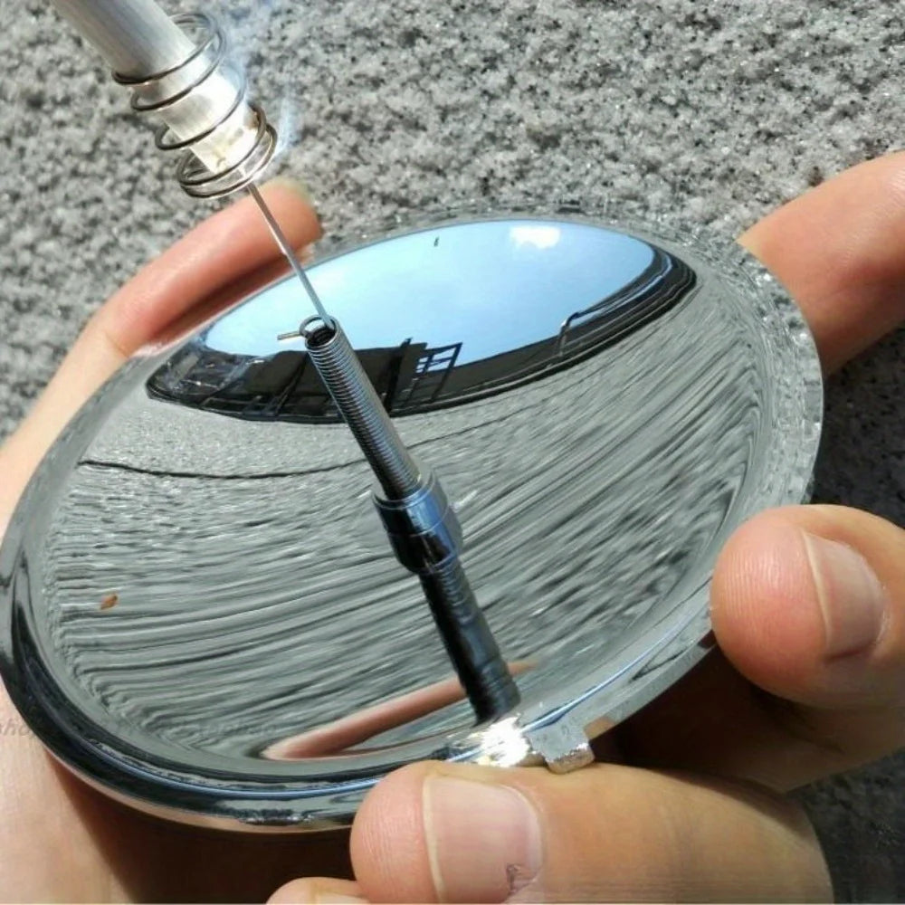 Solar-Powered Outdoor Lighter | Windproof Camping & Survival Fire Starter