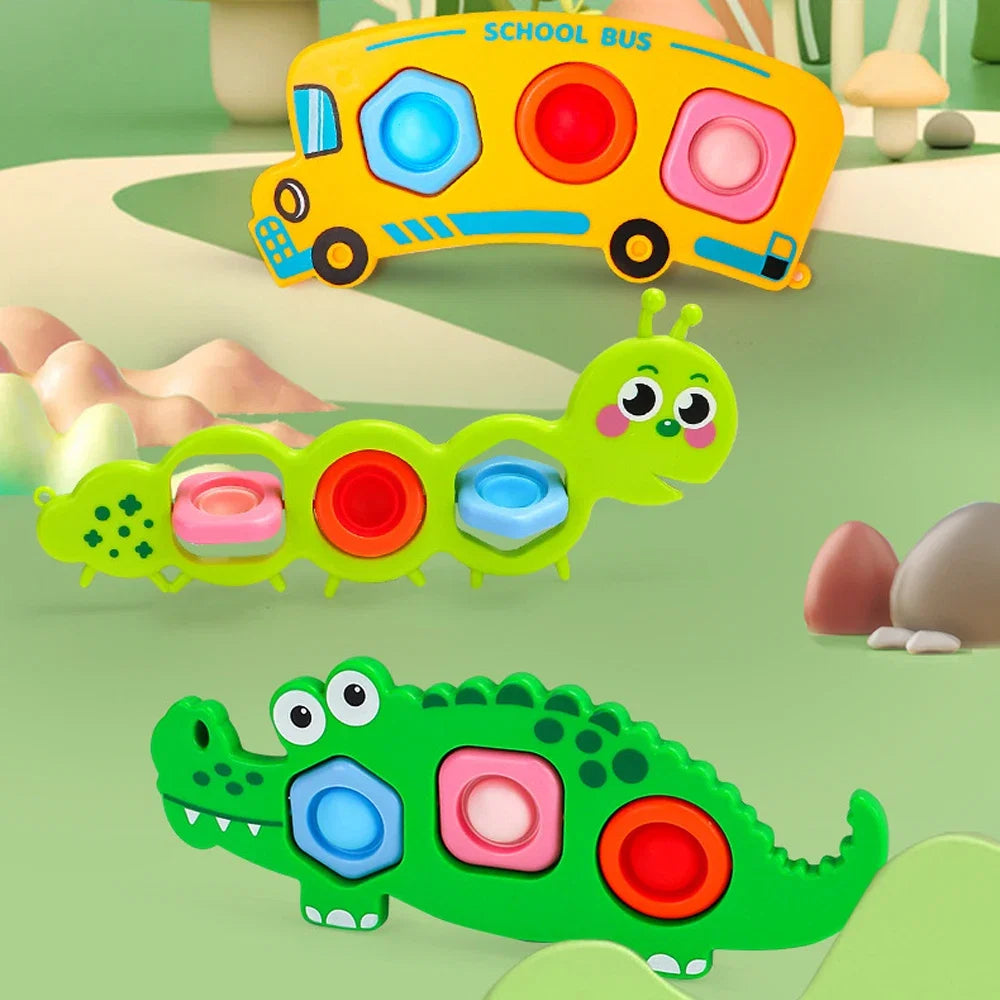Finger Press Fidget Toys for Kids | Sensory Stress Relief Activity Toy