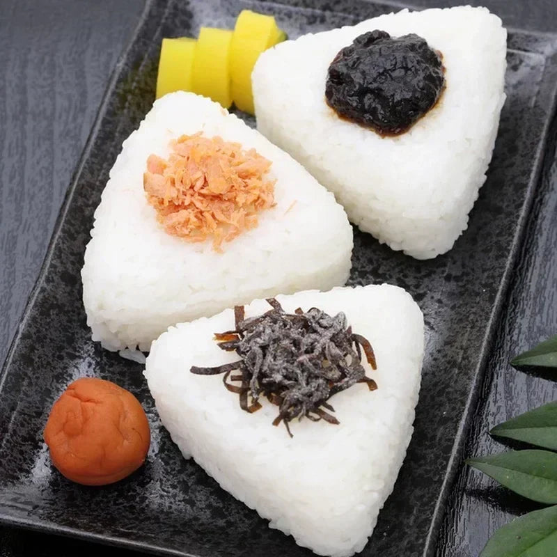 Triangles Sushi Mold Onigiri Maker | Japanese Bento Kitchen Gadget Set