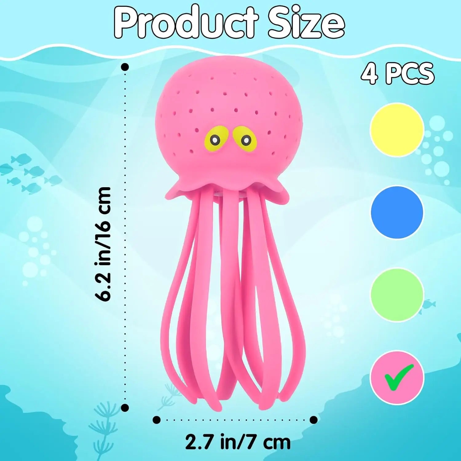 Sensory Octopus Water Balls for Kids | Fun Pool and Bath Toys