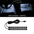 LED Car Ambient Foot Light | USB 5V Auto Interior Atmosphere Neon Lamp