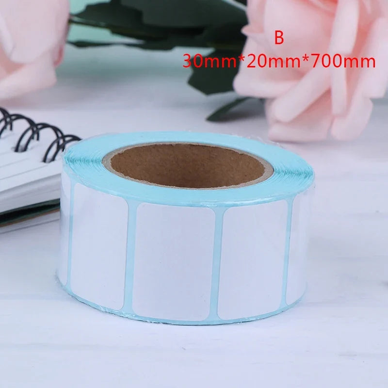700pcs/Roll Adhesive Thermal Labels for Price Labeling | Direct Print