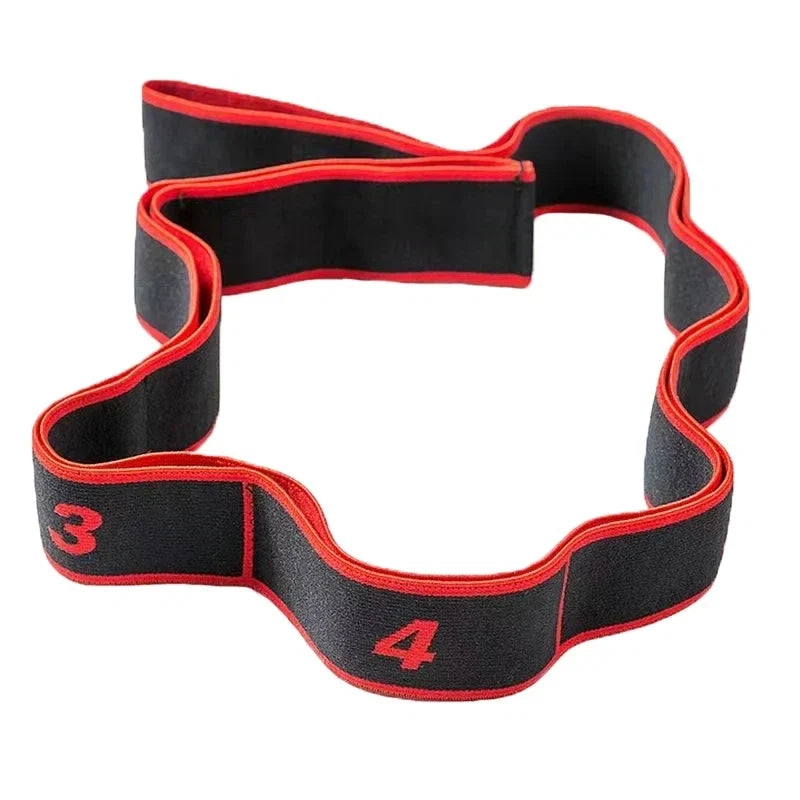 4*90cm Yoga Elastic Stretch Belt | Fitness Resistance Band for Pilates, Dance & Strength Training