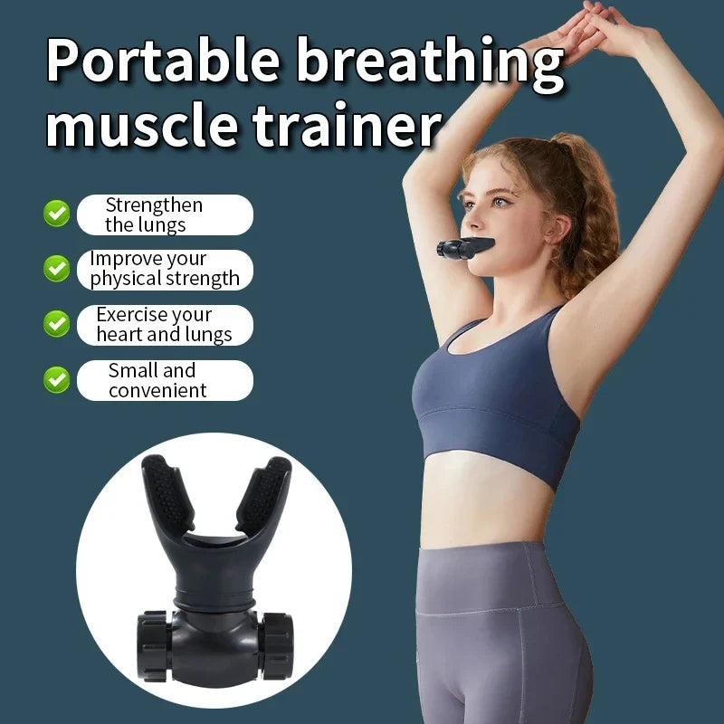 Silicone Respiratory Trainer | Lung Ventilator for High-Altitude Training