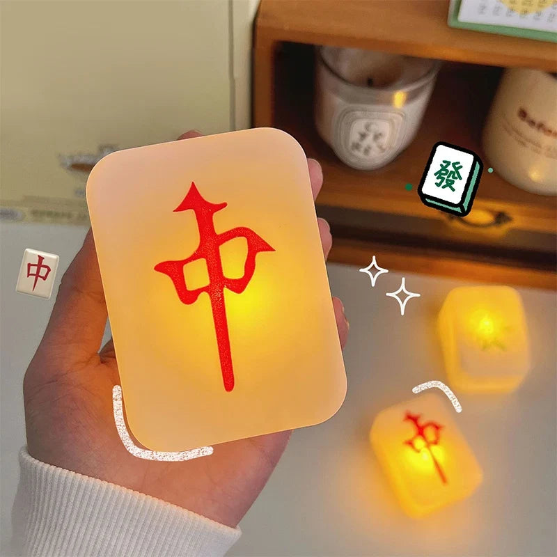 Mahjong Night Light | Soft LED Sleep Light with Eye Protection