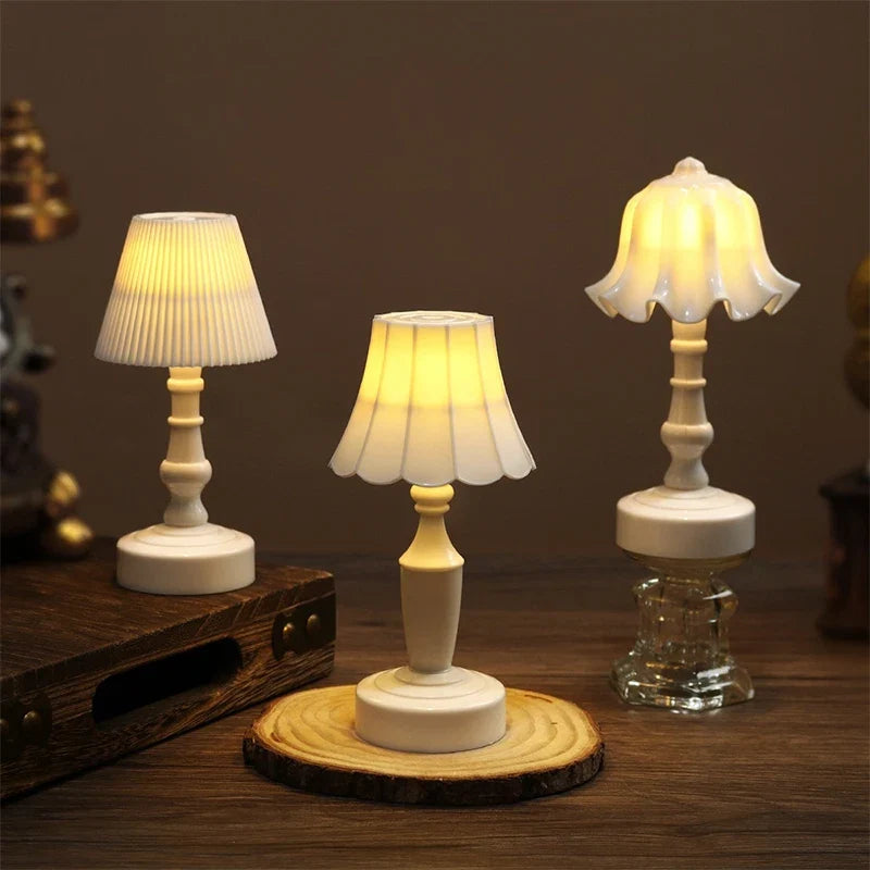 Mini LED Night Light | Battery Powered Atmosphere Lamp for Bedroom Decor