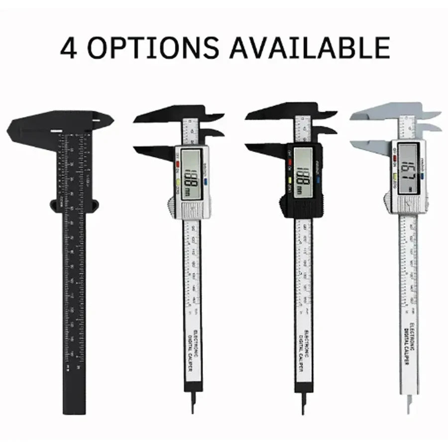 Digital Plastic Vernier Caliper | 150mm Electronic Measuring Tool