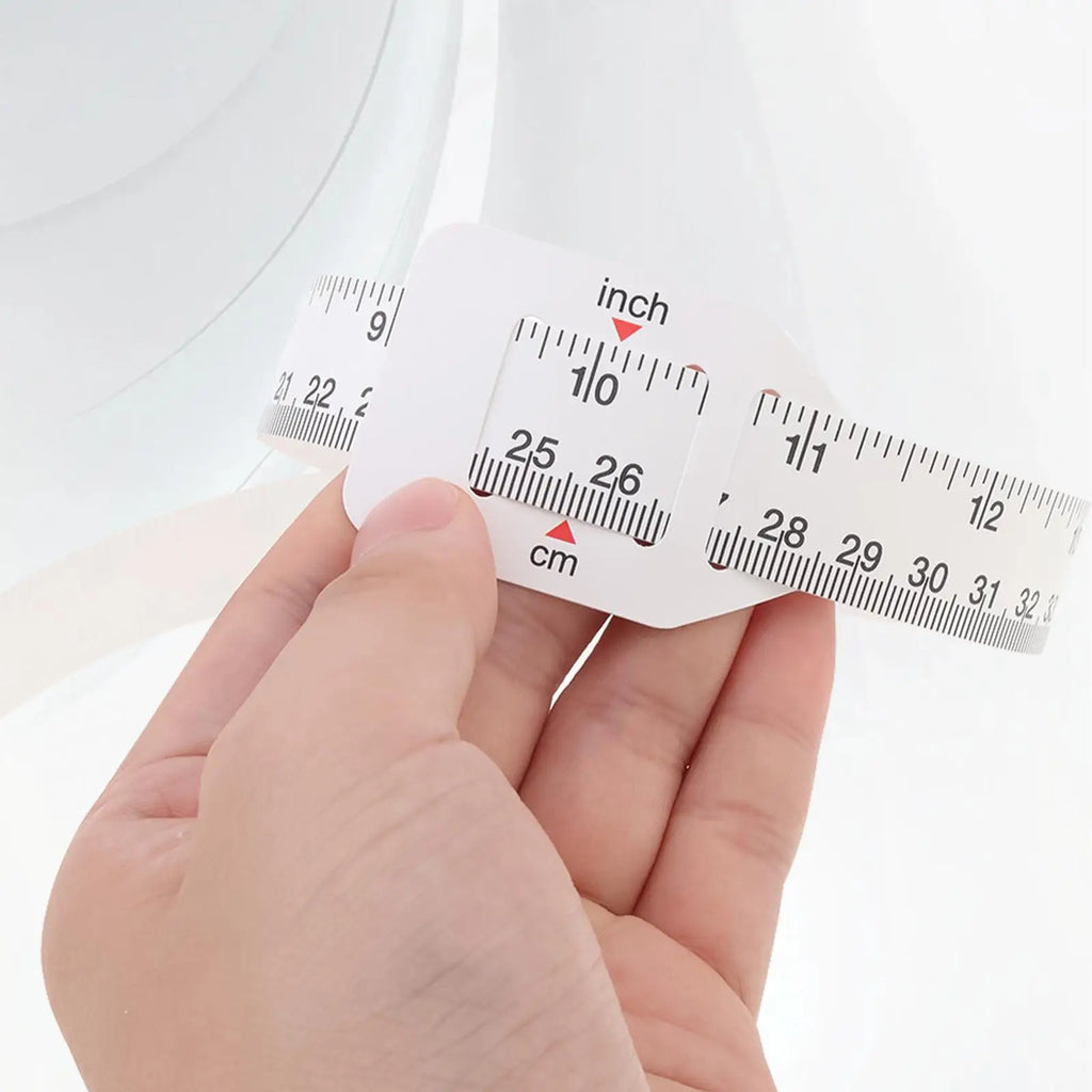 Baby Head Circumference Measuring Tape | Soft Plastic Ruler for Infant Growth Tracking