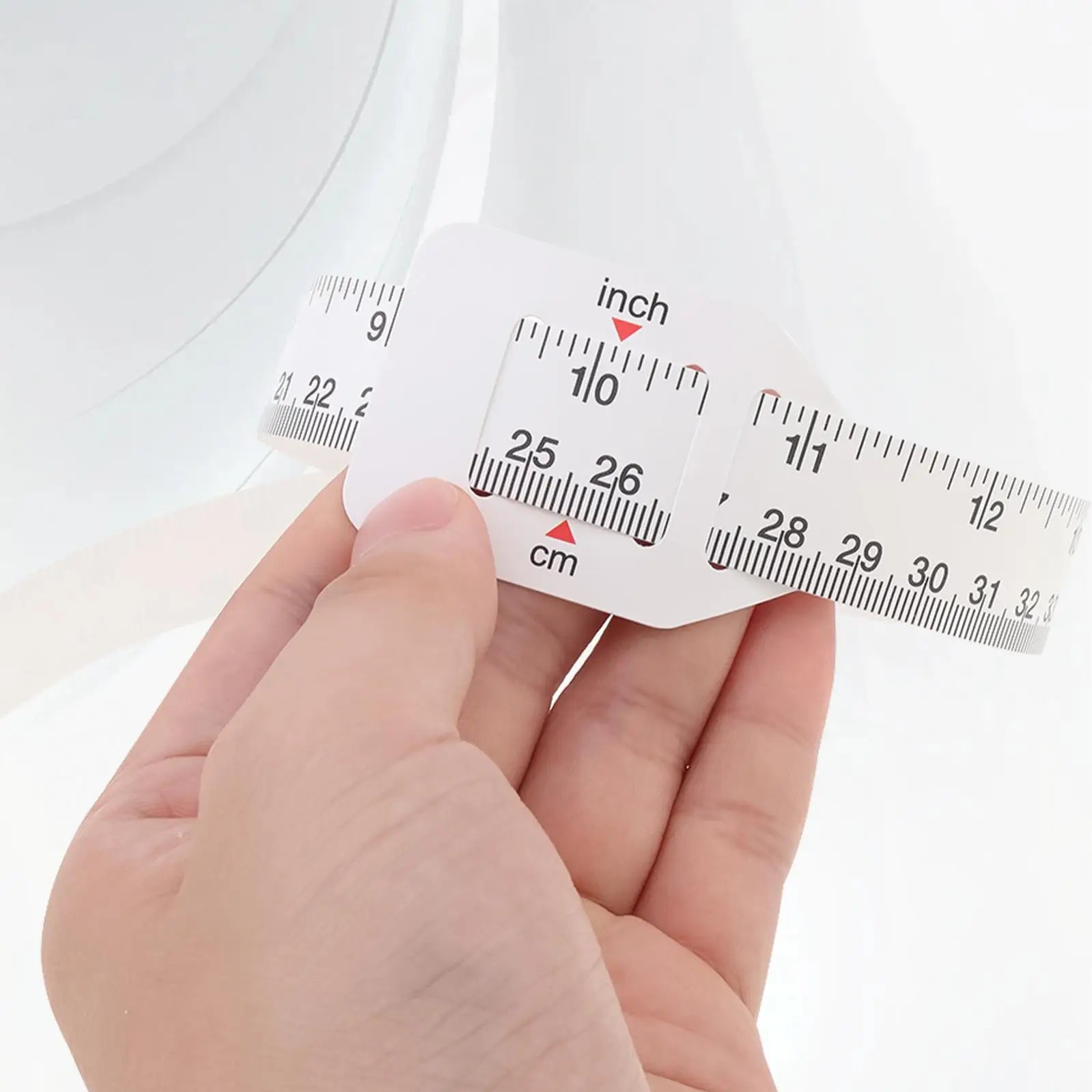 Baby Head Circumference Measuring Tape | Soft Plastic Ruler for Infant Growth Tracking