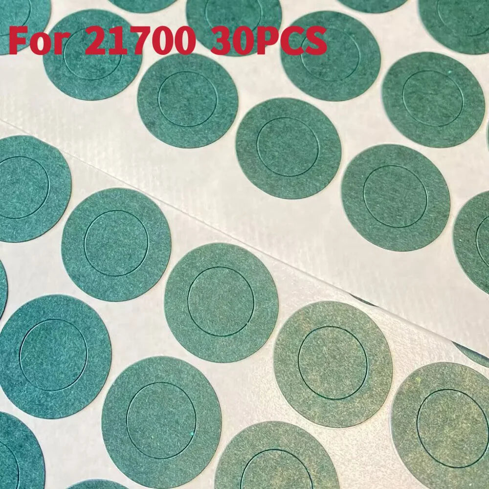 18650 21700 32650 Li-ion Battery Insulation Gasket | Barley Paper Cell Hollow Insulating Pads